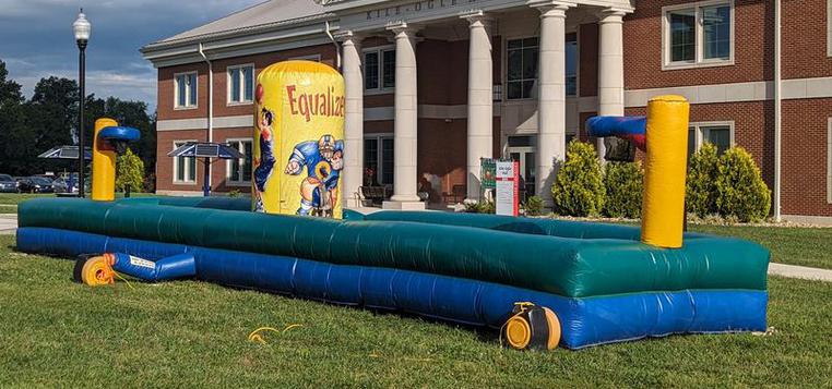 Inflatable Bungee Run Basketball 